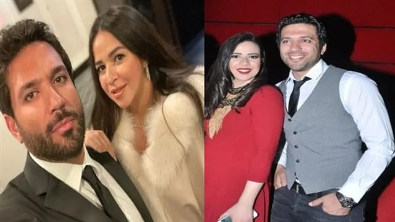 زيارة مفاجئة.. إيمي ودنيا سمير غانم تشعلان حماس حسن الرداد في تصوير العمل